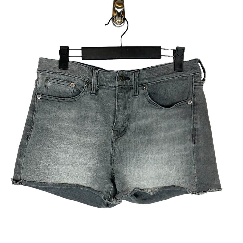 Madewell Gray Denim Cutoff Shorts Size 26